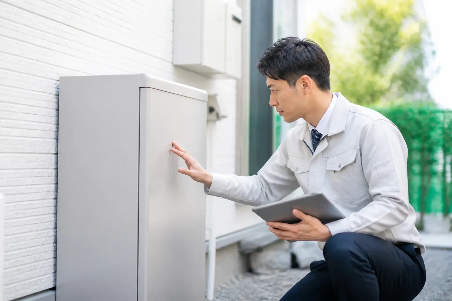 蓄電池の買い替えを検討するイメージ