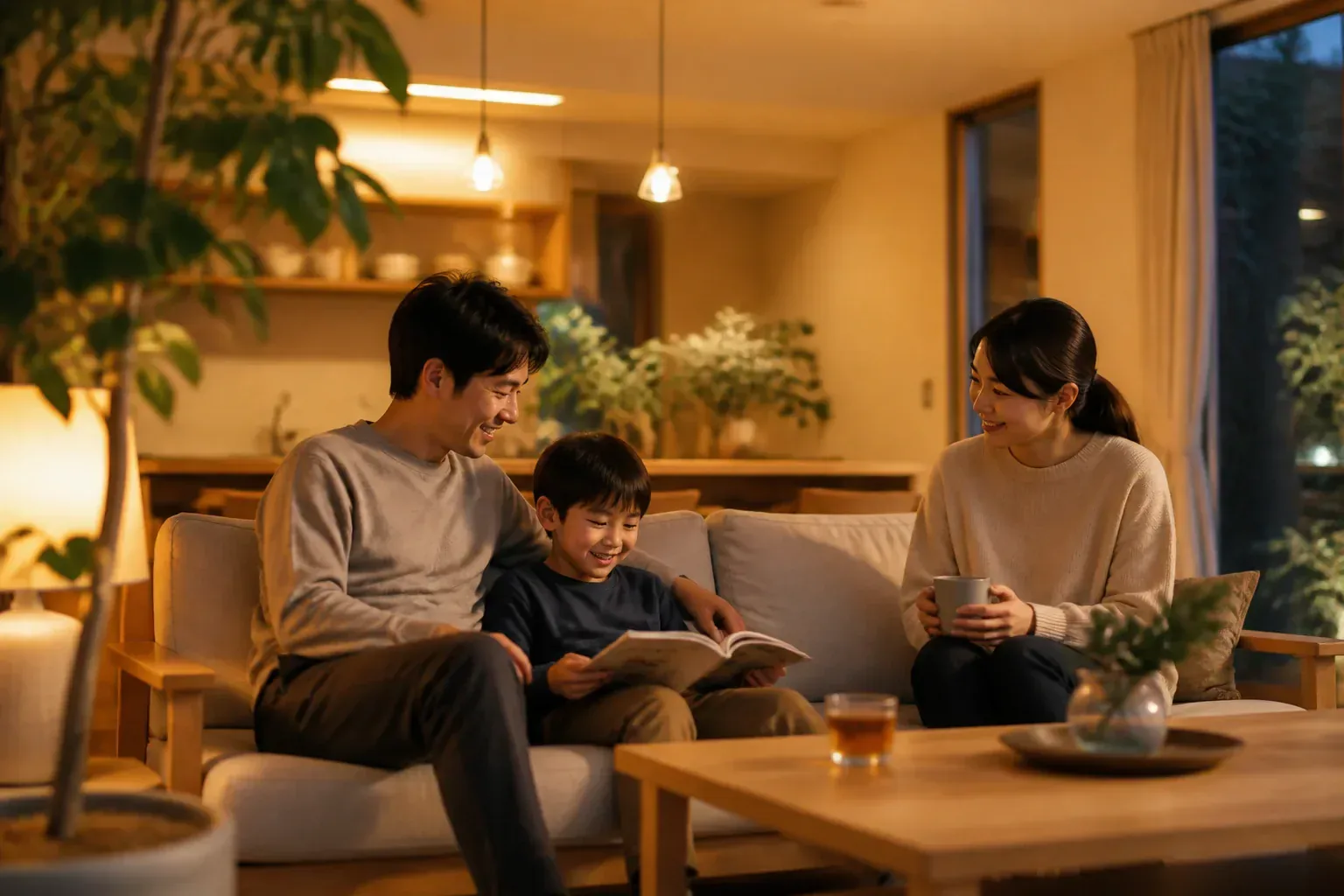 蓄電池のある暮らしのイメージ